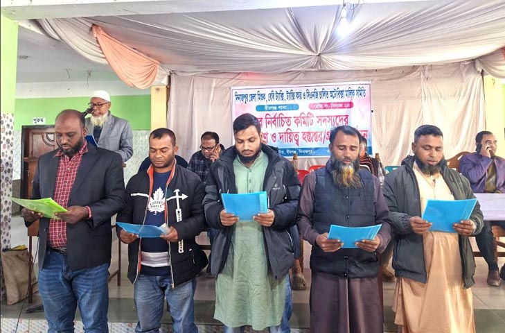 বীরগঞ্জে মিশুক, বেবি ট্যাক্সি ও সিএনজি মালিক সমিতির নবনির্বাচিত কমিটির শপথ গ্রহণ অনুষ্ঠিত