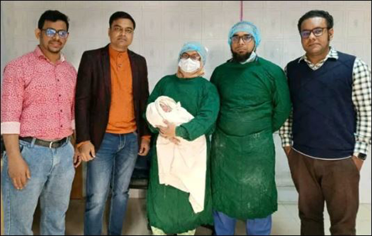 নবাবগঞ্জ উপজেলা স্বাস্থ্য কমপ্লেক্সে প্রথমবারের মতো সিজারিয়ান অপারেশন সফল ভাবে সম্পন্ন