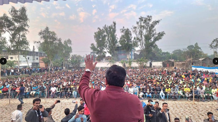 ধানের শীষের গণজোয়ারে পরাজয়ের ভয়ে একটি দল ষড়যন্ত্র করছে- মীর শাহে আলম