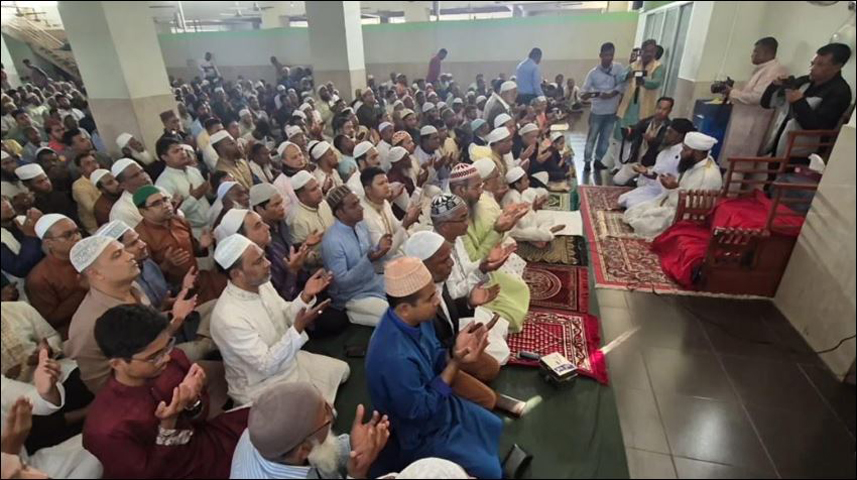বগুড়ায় তারেক রহমানের বিজয়ে দোয়া মাহফিল