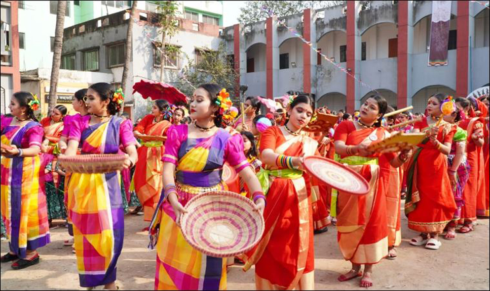 নৃত্যাঞ্চলের বর্ণাঢ্য রজতজয়ন্তীতে প্রদর্শনী ও পৌষ মেলা