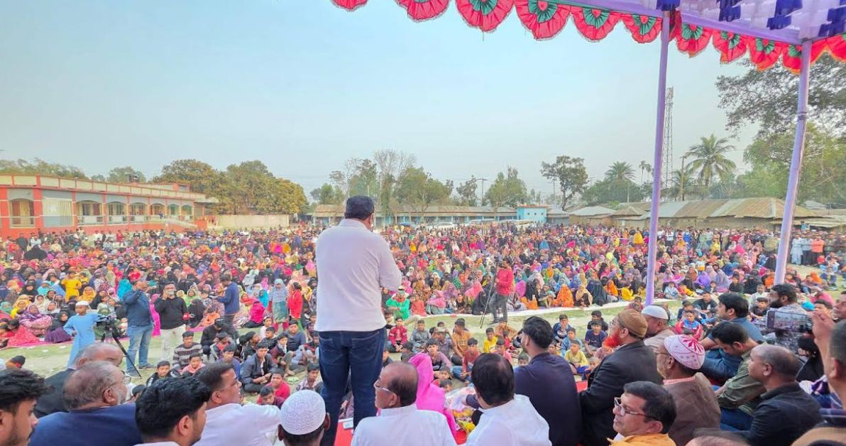 বগুড়া-২ (শিবগঞ্জ) আসন: এমন একটি রাষ্ট্র গঠন করতে চাই যেখানে আইনের শাসন প্রতিষ্ঠিত হবে-মীর শাহে আলম