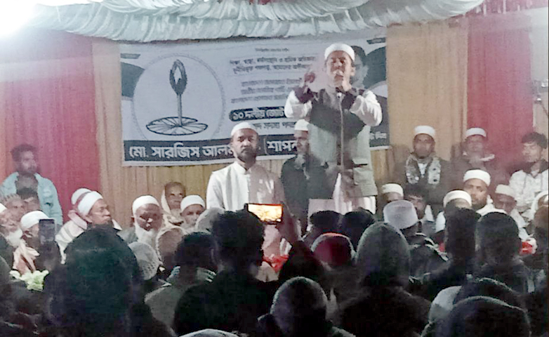 পঞ্চগড়ে সারজিস আলমের নির্বাচনী পথসভা