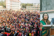 বগুড়া-৭ আসন : নারী সমাবেশে উন্নয়নের প্রতিশ্রুতি দিয়ে ভোট চাইলেন বিএনপি প্রার্থী মিল্টন