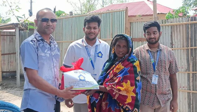 দিনাজপুরে ভিএসডিএ’র উদ্যোগে ভূমিহীন ২০ পরিবারের মাঝে ঈদ উপহার বিতরণ