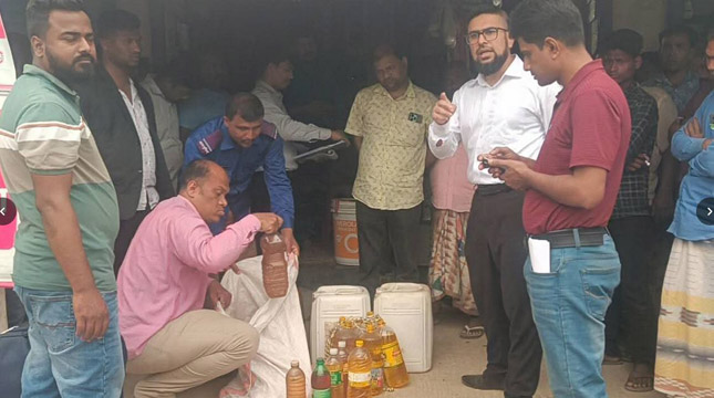 জ্বালানি সংকটকে পুঁজি, অবৈধ পেট্রোল বিক্রি—মুদি ব্যবসায়ী জেলে