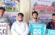 পাঁচবিবিতে ক্রিকেট দলকে জার্সি স্পন্সর করলেন ক্রীড়া সংগঠক অশ্রু
