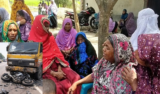 সড়ক দুর্ঘটনায় শিশুসহ বাবা-মার মৃত্যু