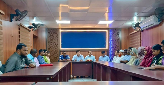 হিলিতে পহেলা বৈশাখ উদযাপন উপলক্ষে প্রস্তুতি সভা অনুষ্ঠিত