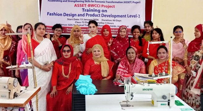 পাঁচবিবির নারীদের উদ্যোক্তা গড়ালেন এসডিএস