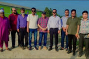 হিলি স্থলবন্দর পরিদর্শনে রংপুর কাস্টমসের যুগ্ম কমিশনার