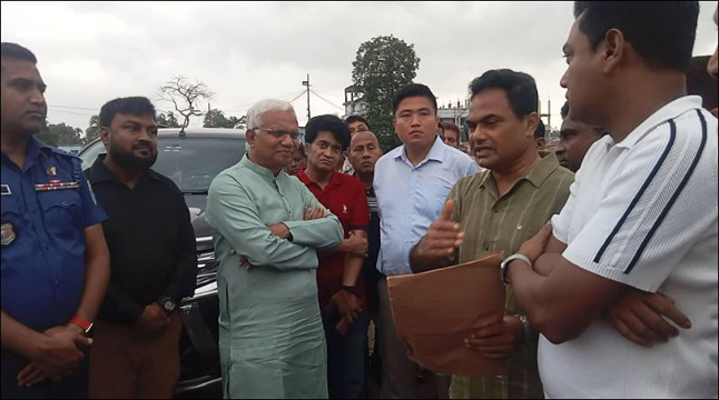 হিলি পানামা পোর্টে মন্ত্রীর মতবিনিময় সভা অনুষ্ঠিত