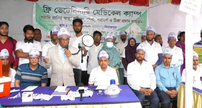 হাবিপ্রবিতে বর্ণাঢ্য আয়োজনে বিশ্ব ভেটেরিনারি দিবস পালিত