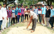 পাঁচবিবর সীমান্তের পাড়ে প্রীতি ক্রিকেট টুর্নামেন্ট অনুষ্ঠিত