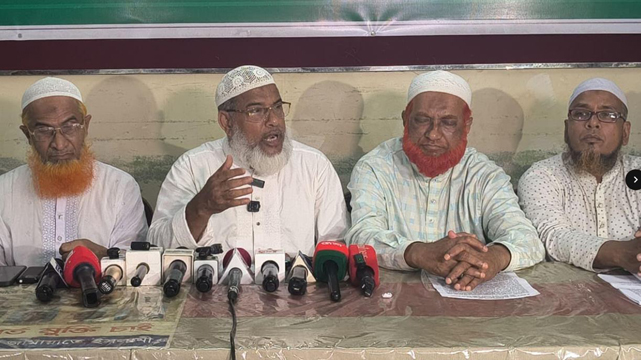 ধানের শীষ মার্কার লোকজন নির্বাচনি পরিবেশ অশান্ত করছে -বগুড়ায় সংবাদ সম্মেলনে জামায়াত প্রার্থী