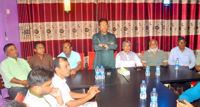 ‘স্পর্ধিত তারুণ্য কবিতা উৎসব’ উপলক্ষে বগুড়া লেখক চক্রের প্রস্তুতি সভা