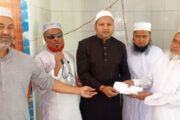পাঁচবিবিতে মসজিদে এসি প্রদান