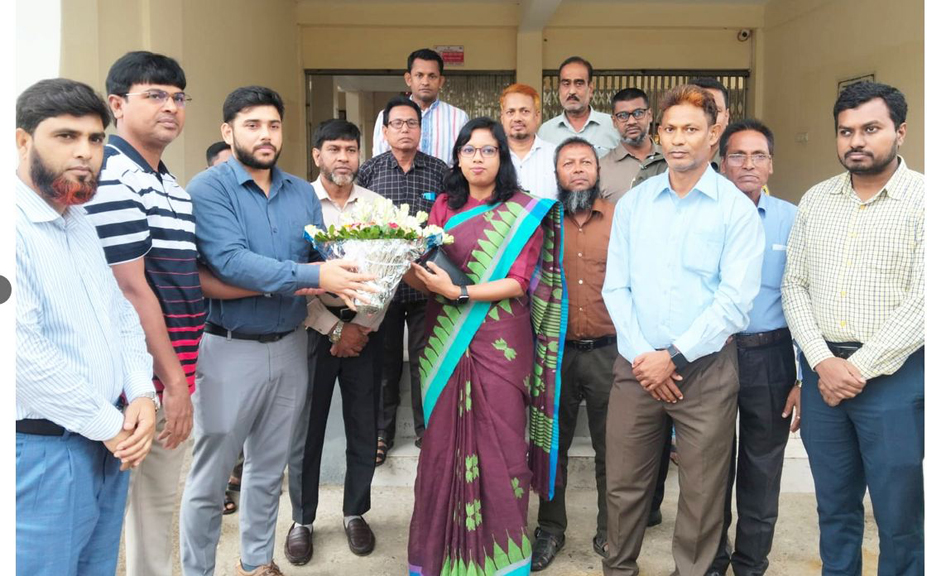 কাশপিয়া তাসরিন পাঁচবিবির নতুন ইউএনও