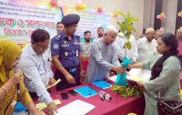 দিনাজপুরে ১০০জন প্রশিক্ষণার্থীর মাঝে চেক ও সনদপত্র বিতরণ করলেন মন্ত্রী ডা. এ.জেড.এম জাহিদ হোসেন