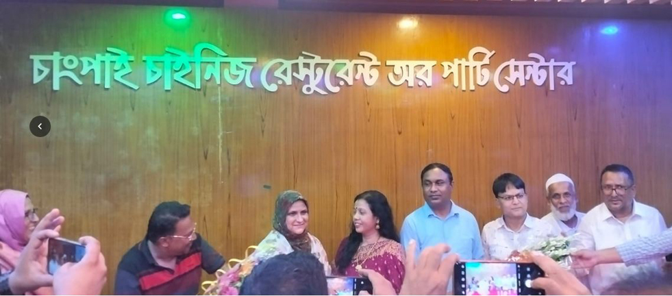 বিরামপুর কলেজের এইচএসসি ৯০ ব্যাচের মিলন মেলা, অধ্যক্ষ আশিষ সংবর্ধিত
