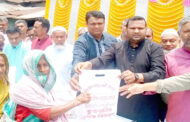 ২৭টি গরুর মাংস ৩২'শ পরিবারকে দিলেন ছাত্রনেতা শামীম