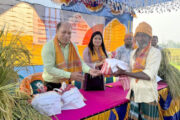 বিরলে অনুপুষ্টি জিংক সমৃদ্ধ ব্রি ধান ১০০ চাষ প্রদর্শনী আলোচনা ও কৃষক মাঠ দিবস অনুষ্ঠিত