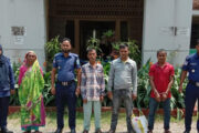 ফুলবাড়ীতে পৃথক অভিযানে মাদক উদ্ধার নারীসহ চারজন আটক