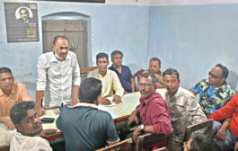 শহীদ রাষ্ট্রপতি জিয়াউর রহমানের শাহাদাত বার্ষিকী উপলক্ষে দিনাজপুরে তাঁতীদলের প্রস্তুতিমুলক সভা