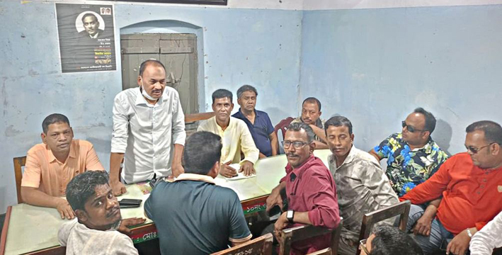 শহীদ রাষ্ট্রপতি জিয়াউর রহমানের শাহাদাত বার্ষিকী উপলক্ষে দিনাজপুরে তাঁতীদলের প্রস্তুতিমুলক সভা