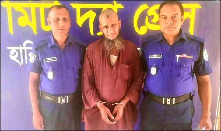 হিলিতে ১৪ বছর পালিয়ে থেকেও রক্ষা হলো না সাজাপ্রাপ্ত জামাল হোসেনের