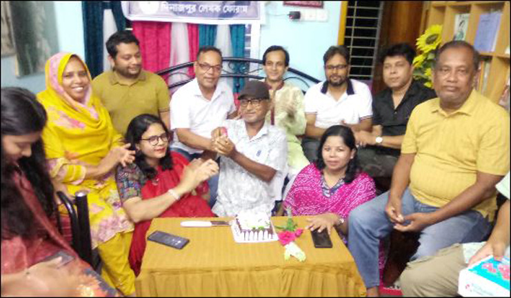 দিনাজপুর লেখক ফোরামের পুনর্গঠিত কমিটির প্রথম সভা, ঈদ পুনর্মিলনী, সাহিত্য আসর অনুষ্ঠিত