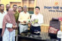 হাকিমপুরে নবাগত ইউএনও জর্জ মিত্র চাকমা যোগদান করায় ফুলেল শুভেচছা