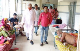 পাঁচবিবি উপজেলা স্বাস্থ্য কমপ্লেক্স পরিদর্শন করেন বিএনপি সভাপতি ডালিম