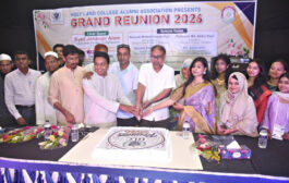 স্মৃতিচারণ ও আড্ডায় মাতলেন দিনাজপুর হলি ল্যান্ড কলেজের প্রাক্তন শিক্ষার্থীরা
