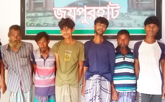 পাঁচবিবি পুলিশের জালে ৬ মাদক কারবারি
