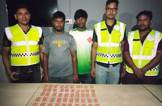 পাঁচবিবিতে ট্যাপেন্টাডল ট্যাবলেটসহ ২'জনকে গ্রেপ্তার করেছে থানা পুলিশ