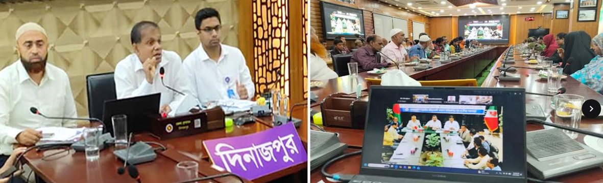 দিনাজপুরে ১১৪ জন ক্রীড়াসেবী ও শিক্ষার্থীর মাঝে প্রধানমন্ত্রীর ক্রীড়া ভাতা ও শিক্ষা বৃত্তি বিতরণ