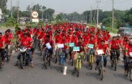বগুড়ায় ছাত্রশিবিরের মাদক বিরোধী সাইকেল শোভাযাত্রা 