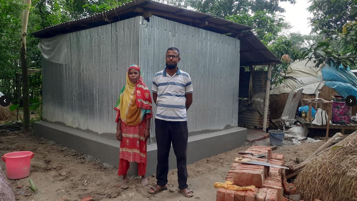 অসহায় বাক প্রতিবন্ধী আলেমনের পাশে বিএনপি কর্মী ছানাউল, নিজ খরচে করে দিলেন ঘরের কাজ   