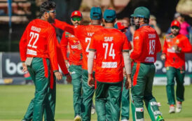 জিম্বাবুয়েকে হারিয়ে সিরিজে সমতা ফেরাল বাংলাদেশ