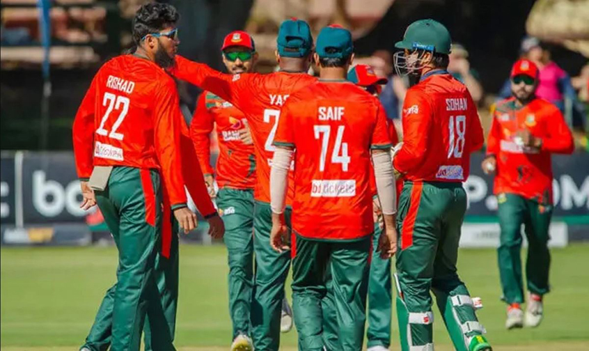 জিম্বাবুয়েকে হারিয়ে সিরিজে সমতা ফেরাল বাংলাদেশ