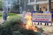 বিরলে দেশীয় মাছের প্রজাতি রক্ষায় নিষিদ্ধ চায়না দুয়ারী ও কারেন্ট জাল জব্ধ এবং বিনষ্ট অব্যাহত রয়েছে