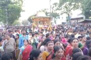 বগুড়ার রথযাত্রায় ভক্তদের ঢল