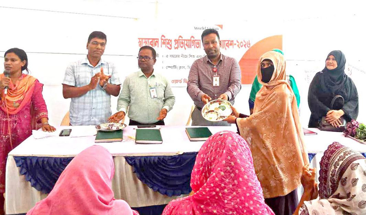 দিনাজপুরে ওয়ার্ল্ড ভিশনের স্বাস্থ্যবান শিশু প্রতিযোগিতা ও মা সমাবেশ অনুষ্ঠিত