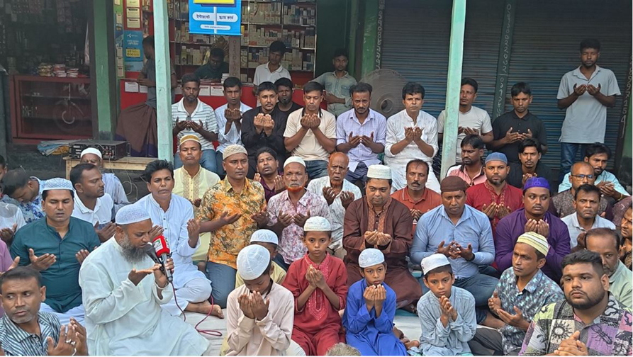ধুনটে বিএনপি নেতা গোলাম মাহাবুব প্যারিস ও আব্দুল আলীম মুকুলের রোগমুক্তি কামনায় দোয়া
