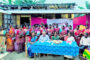 পাঁচবিবি শিব মন্দির ছাদ ঢালায়ের উদ্বোধন করেন রানা প্রধান