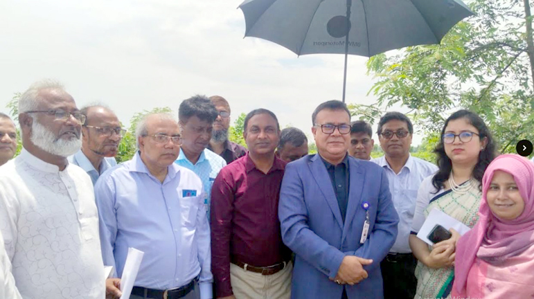 বিরামপুরে জাতীয় বিশ্ববিদ্যালয়ের আঞ্চলিক ক্যাম্পাস ভবনের স্থান নির্ধারণ - ভিসি প্রফেসর আমানুল্লাহ
