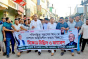 ফুলবাড়ীতে ছাত্রদলের বিক্ষোভ-সমাবেশ মিছিল