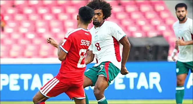 আসিয়ান কাপে সিঙ্গাপুরের কাছেও হারল বাংলাদেশ