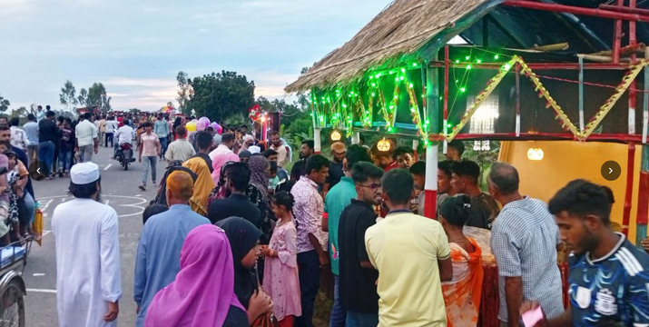 সবুজ প্রকৃতির মাঝে বন্ধুদের ব্যতিক্রমী উদ্যোগ 